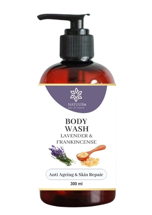 Body Wash  Lavender and  Frankincense Bottle of 300 ML