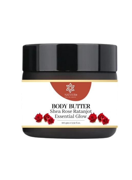 Body Butter Shea Rose Ratanjot Jar of 100 GM