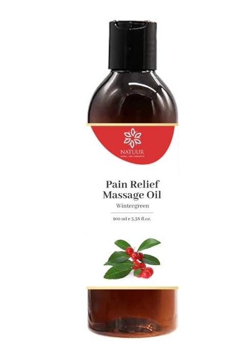 Pain relief Massage Oil  Wintergreen Bottle of 50 ML