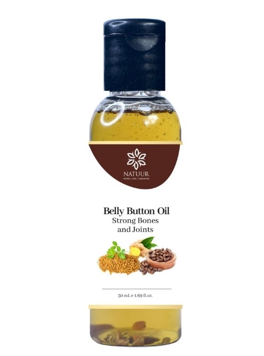 Belly Button Oil for Strong Bones and  Joints Bottle of 50 ML