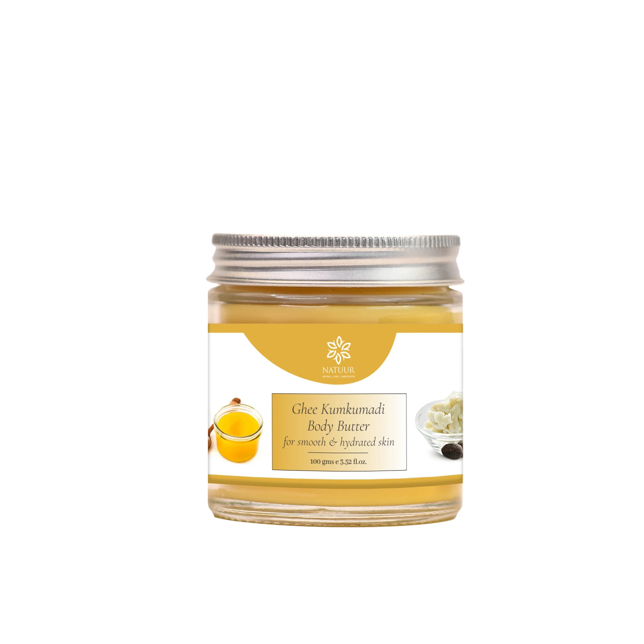 Natuur Ghee Kumkumadi Body Butter Jar of 100 GM