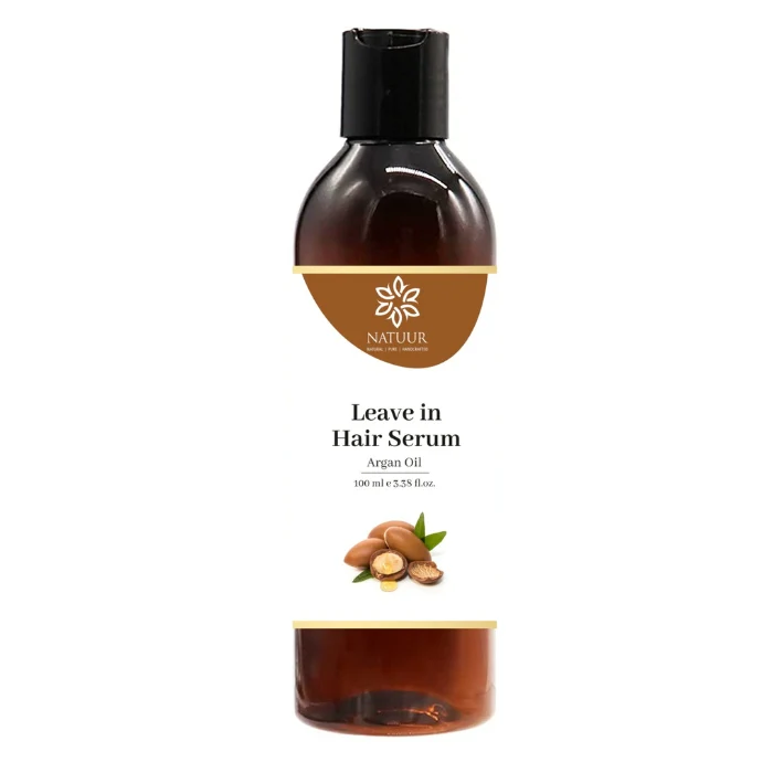 Natuur leave in hair serum argan oil Bottle of 100 ML