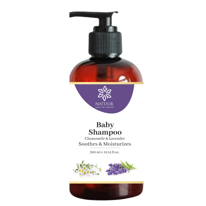 Natuur Baby Shampoo   Chamomile and  Lavender Bottle of 300 ML