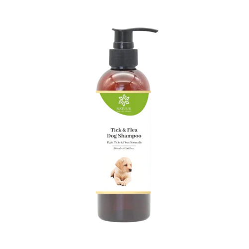 Dog Liquid Shampoo Aloe and ACV Anti tick Bottle of 500 ML