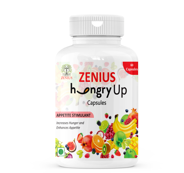 Zenius Hunger up Capsules Bottle of 60 QTY