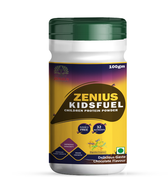 Zenius KIDSFUEL Powder Bottle of 500 GM