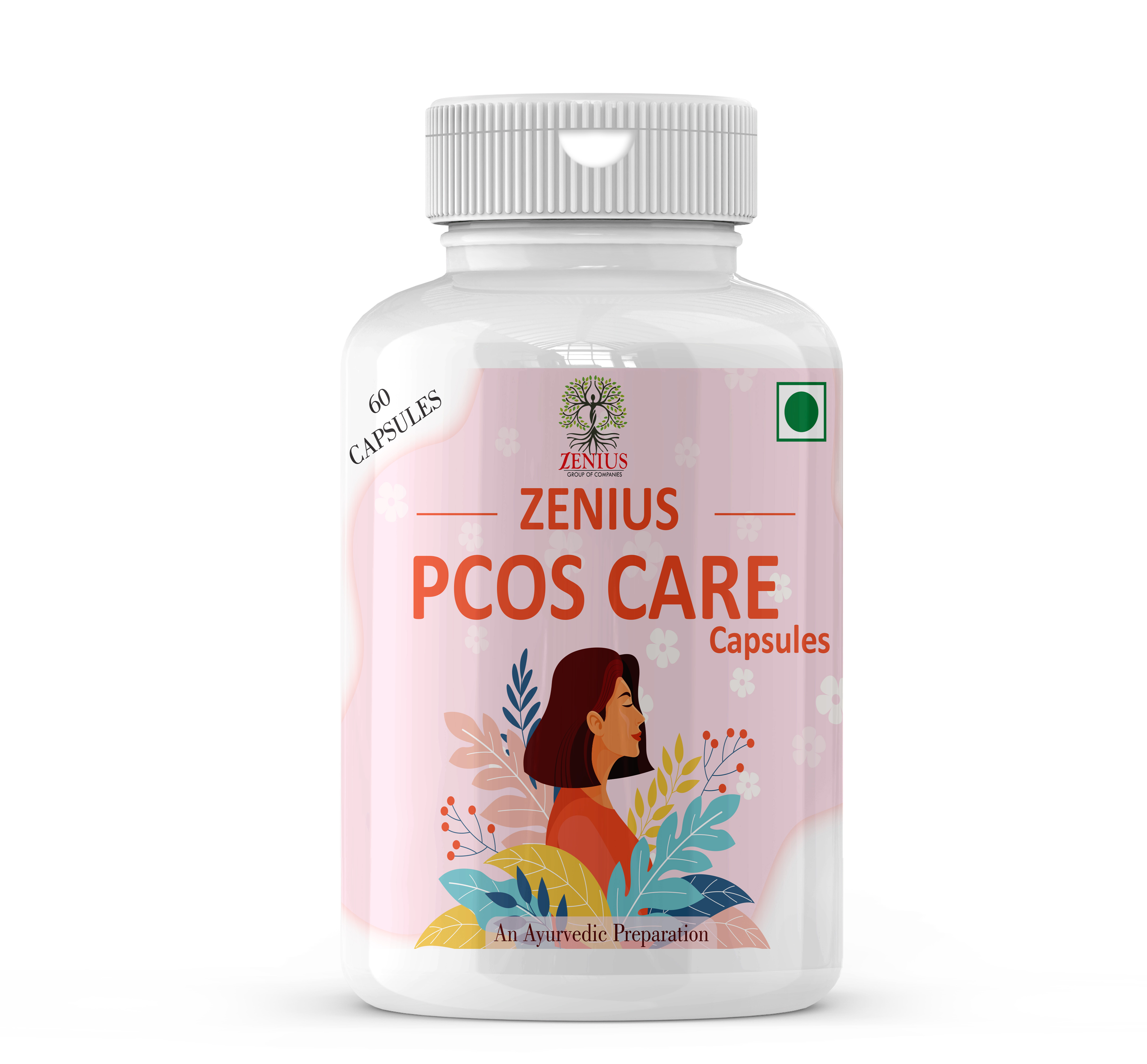 Zenius PCOS Care Capsules Bottle of 60 QTY