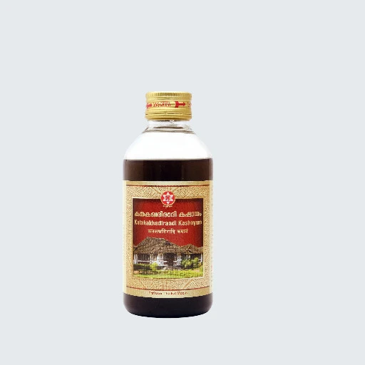SNA OUSHADHASALA Katakakhadiraadi Kashayam Bottle of 200 ML