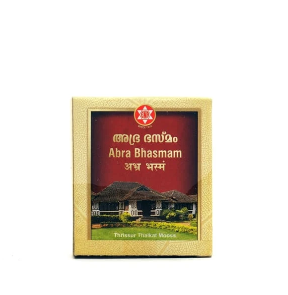 SNA OUSHADHASALA Abra Bhasmam Jar of 100X30 GM