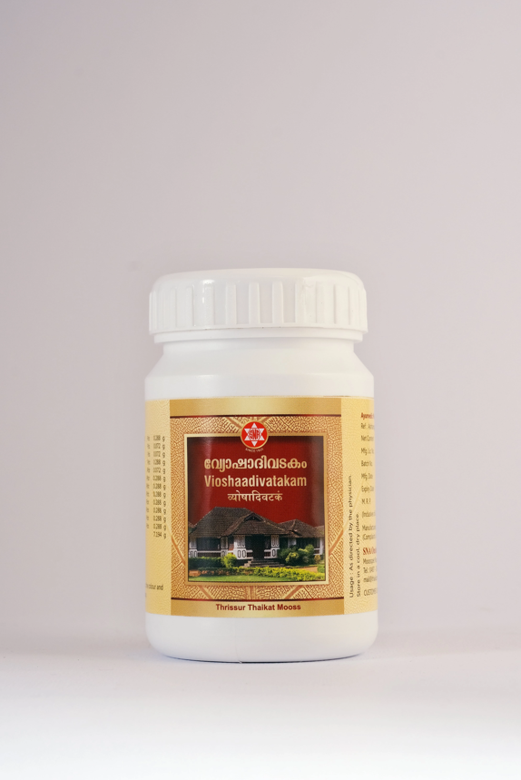 SNA OUSHADHASALA Vioshaadivatakam Jar of 50 GM