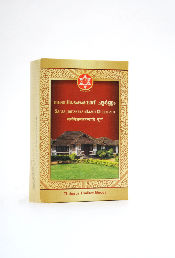 SNA OUSHADHASALA Sarasijamakarandaadichoornam Jar of 50 GM