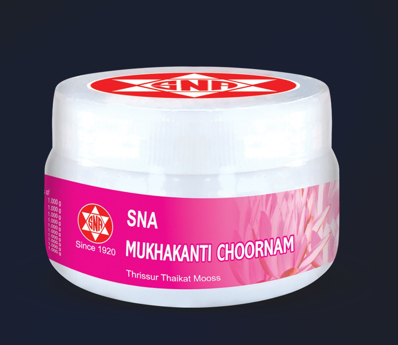 SNA OUSHADHASALA SNA Mukhakaantichoornam Jar of 50 GM