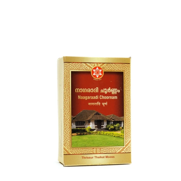 SNA OUSHADHASALA Naagaraadi Choornam Jar of 50 GM