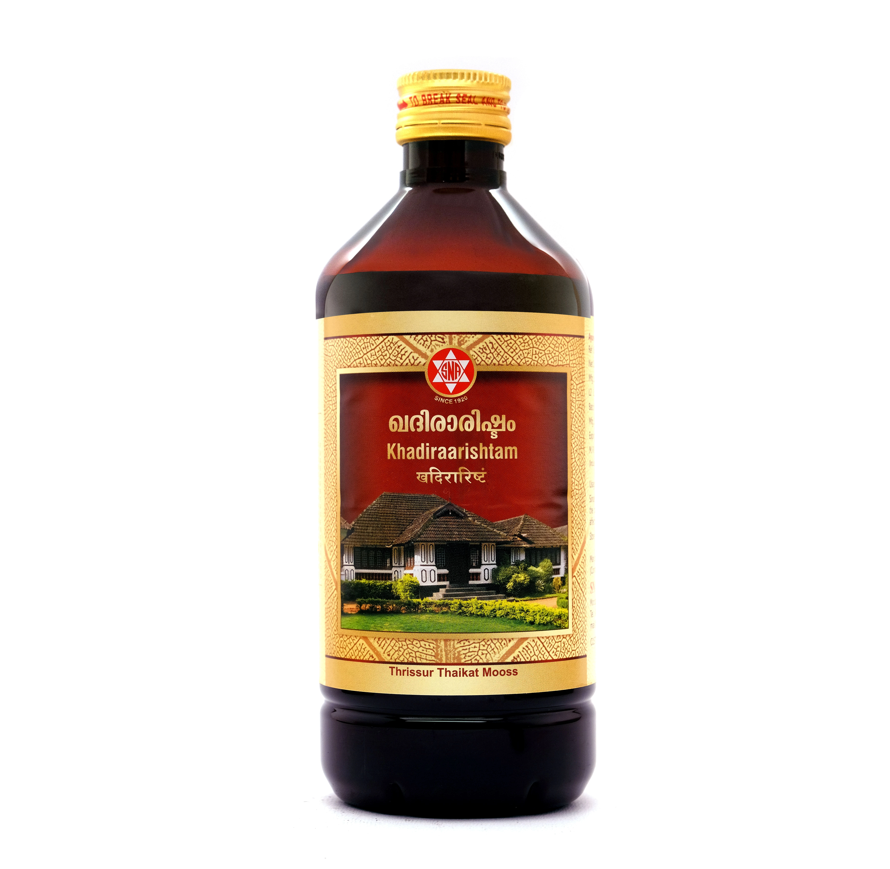 SNA OUSHADHASALA Khadiraarishtam Bottle of 450 ML