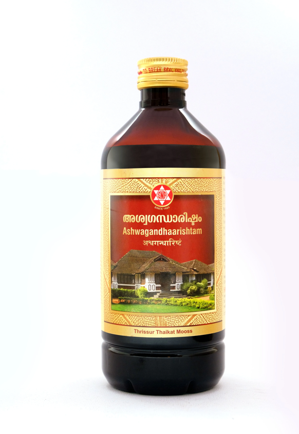 SNA OUSHADHASALA Ashwagandhaarishtam Bottle of 450 ML