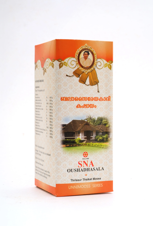 SNA OUSHADHASALA Balaasaireyakaadi Kashayam Bottle of 200 ML