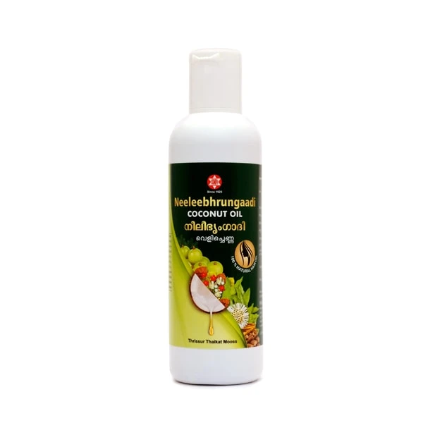 SNA OUSHADHASALA Neeleebhrungaadi Coconut Oil Bottle of 450 ML