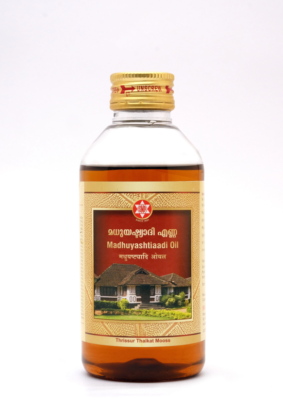 SNA OUSHADHASALA Madhuyashtiaadi Oil Bottle of 200 ML