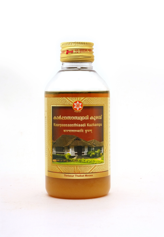 SNA OUSHADHASALA Kaarpaasaasthiaadi Kuzhampu Bottle of 200 ML