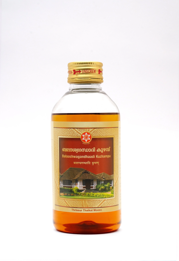 SNA OUSHADHASALA Balaashwagandhaadi Kuzhampu Bottle of 450 ML