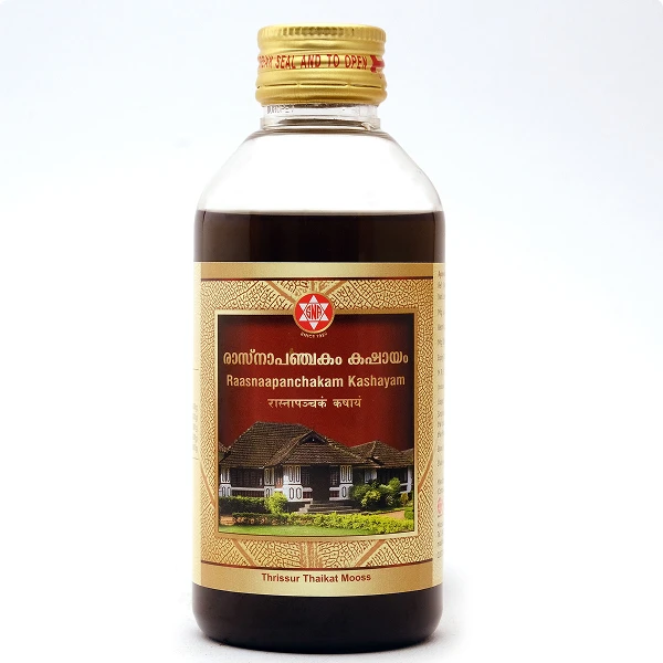SNA OUSHADHASALA Raasnapanchakam Kashayam Bottle of 200 ML