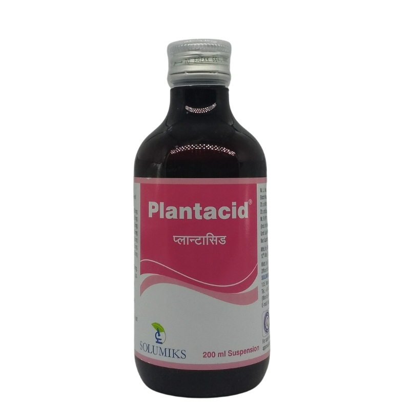 Solumiks Plantacid Syrup Bottle of 200 ML