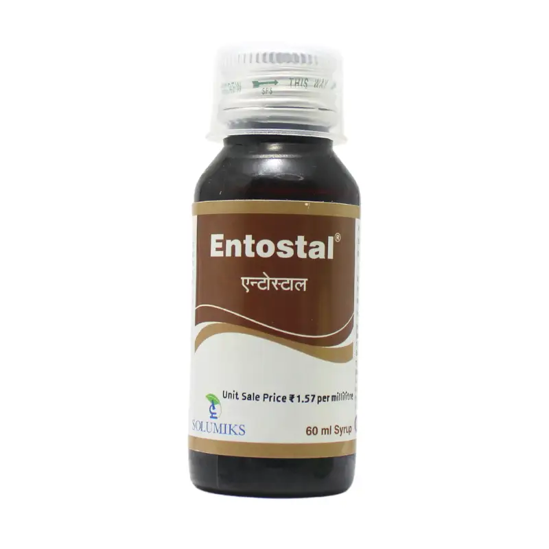 Solumiks Entostal Syrup Bottle of 60 ML