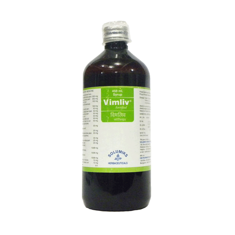 SOULMIKS VIMLIV FORTE SYRUP Bottle of 450 ML