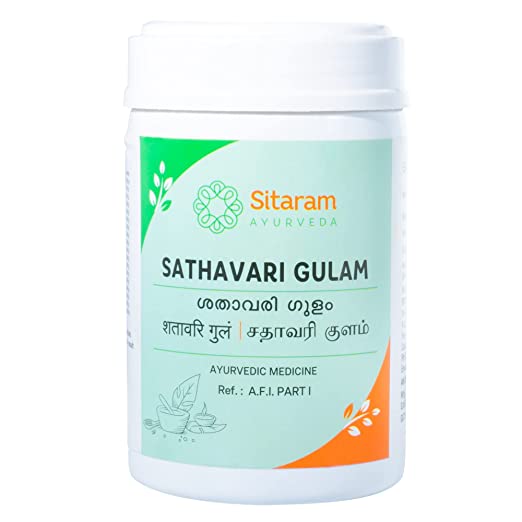 SITARAM AYURVEDA SATHAVARI GULAM Bottle of 500 GM