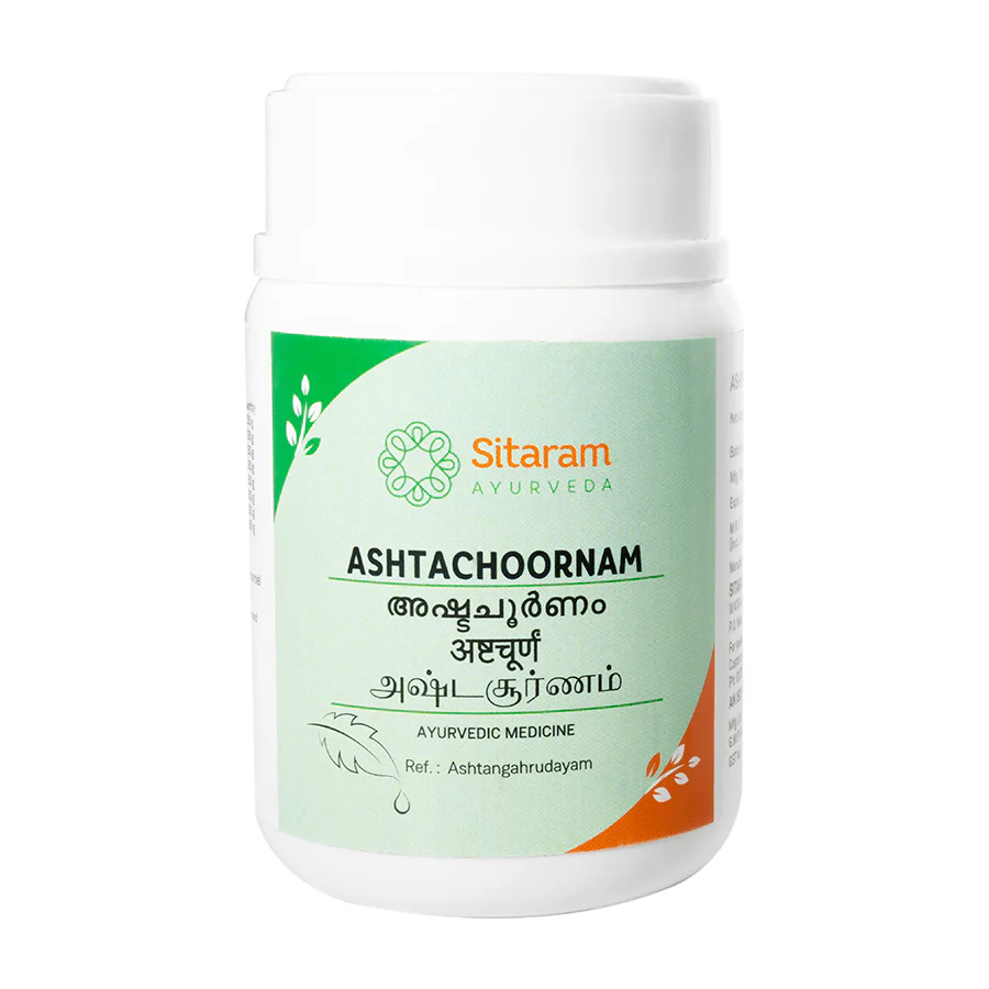 SITARAM AYURVEDA ASHTA CHOORNAM Bottle of 50 GM