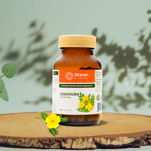 SITARAM AYURVEDA GOKSHURA CAPSULE Bottle of 60 Capsule
