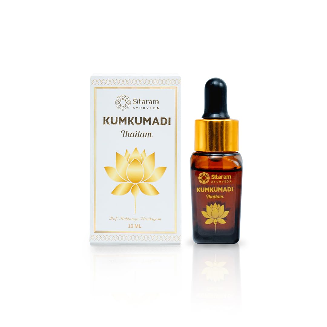 SITARAM AYURVEDA KUMKUMADI THAILAM Bottle of 10 ML