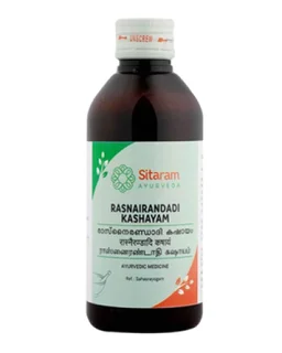 SITARAM AYURVEDA RASNERENDADI KASHAYAM Bottle of 200 ML
