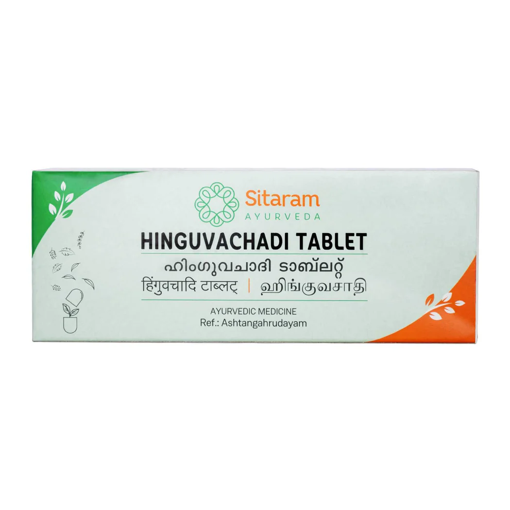 SITARAM AYURVEDA HINGUVACHADI TABLET box of 100 Tablet