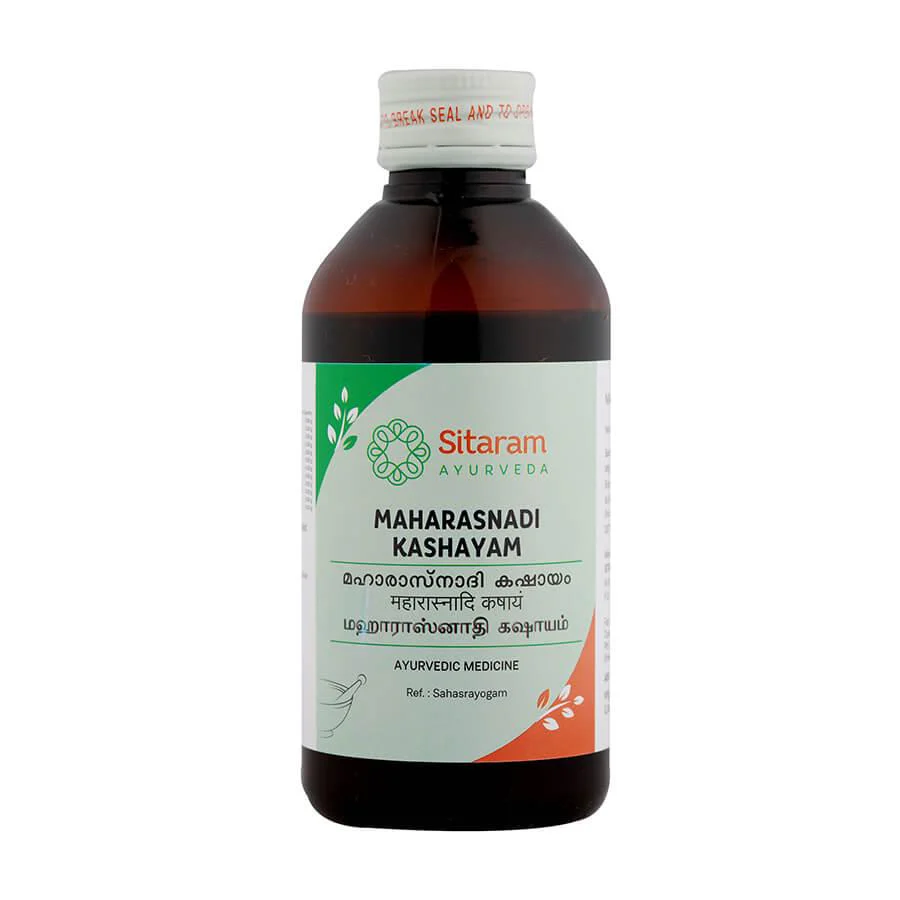 SITARAM AYURVEDA MAHARASNADI KASHAYAM Bottle of 200 ML