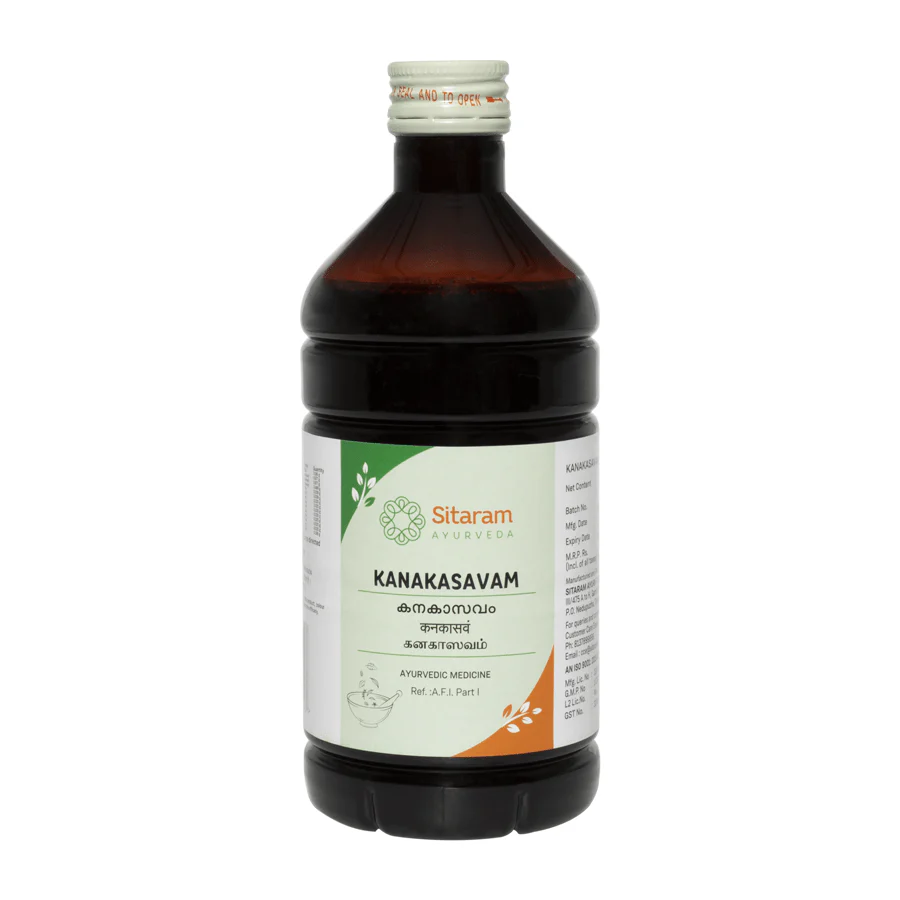 SITARAM AYURVEDA KANAKASAVAM Bottle of 450 ML