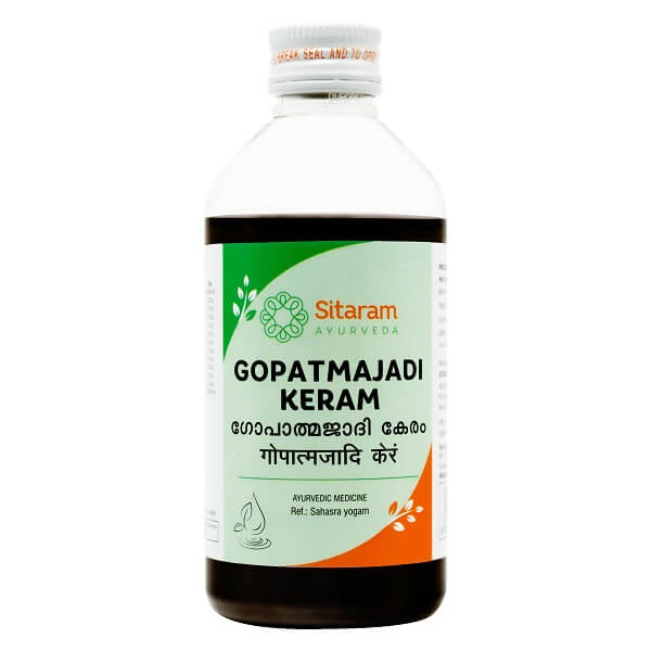 SITARAM AYURVEDA GOPATMAJADI KERAM 200ML Bottle of 200 ML