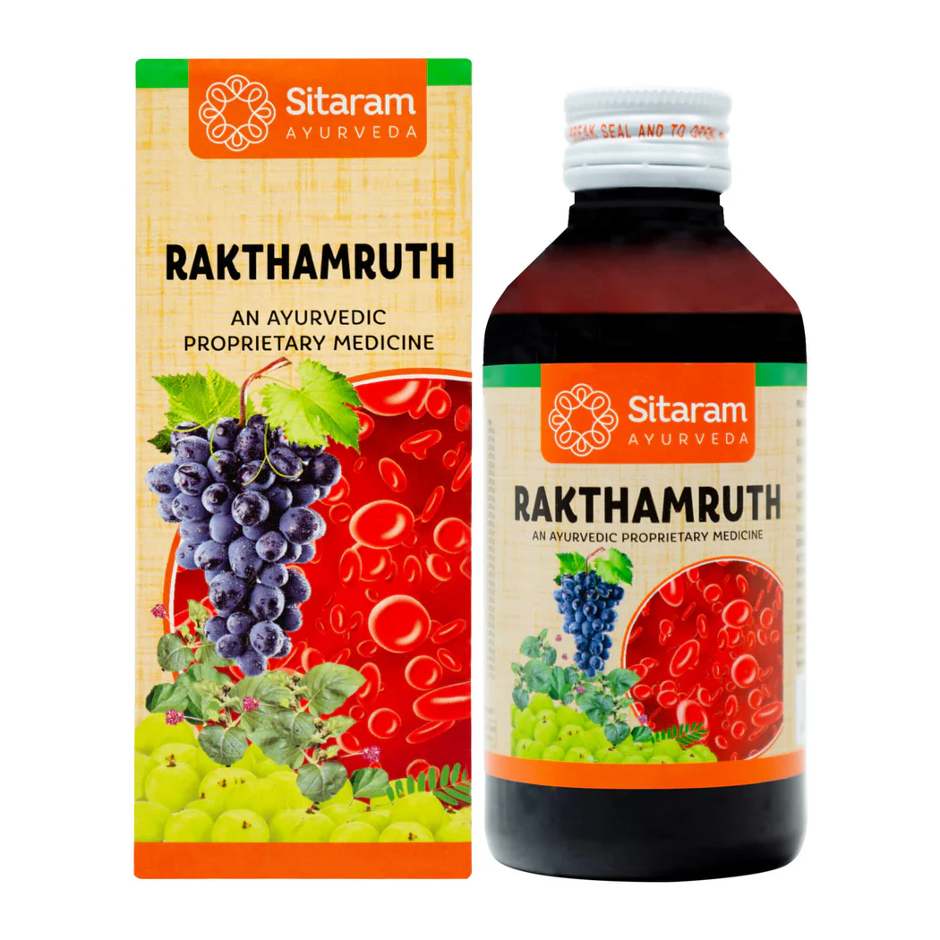 SITARAM AYURVEDA RAKTHAMRUTH Bottle of 200 ML