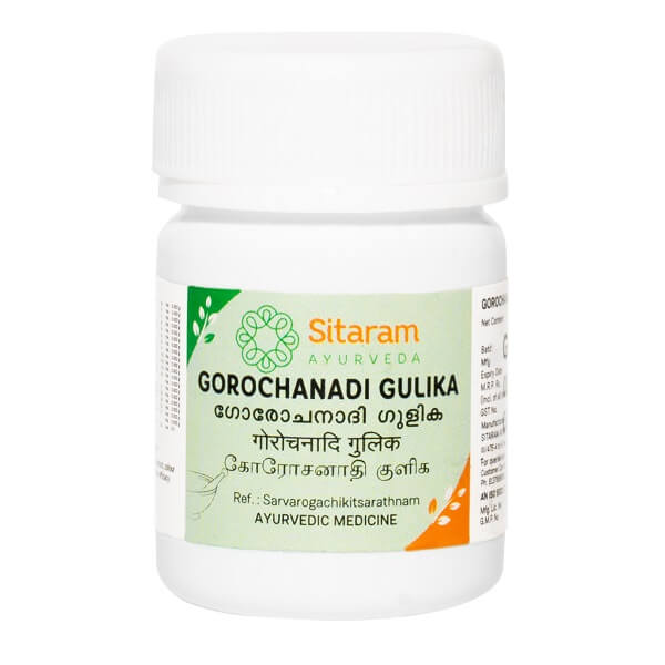 SITARAM AYURVEDA GOROCHANADI GULIKA Strip of 100 Tablet