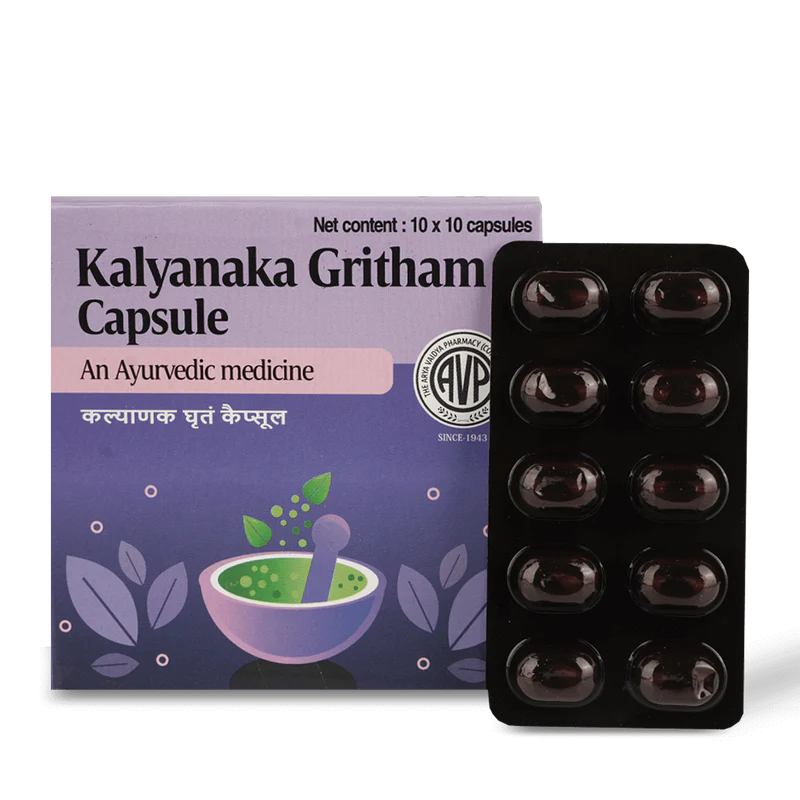 AVP Kallyanaka Gritham Capsule Strip of 10 Capsule