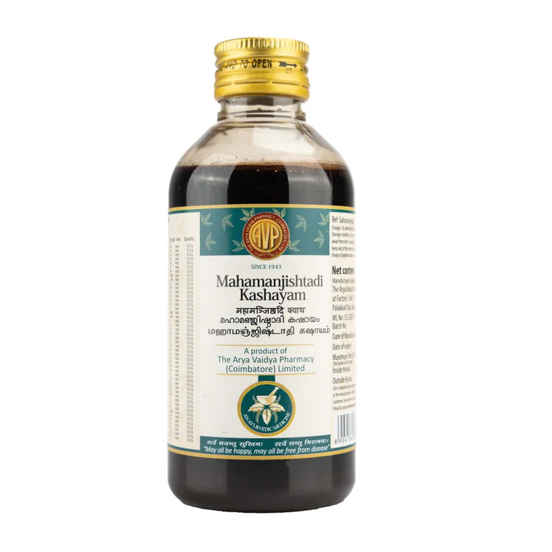 AVP mahamanjishtadi kashayam Bottle of 200 ML