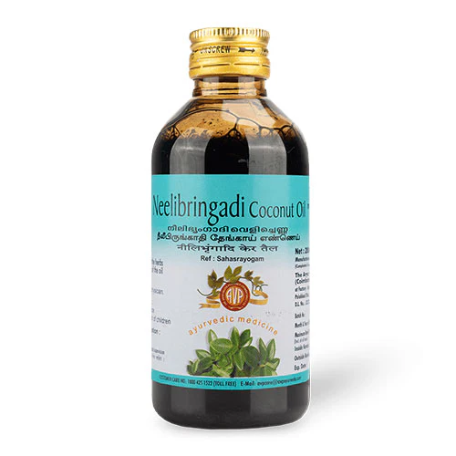 AVP Neelibringadi Coconut Oil Bottle of 200 ML
