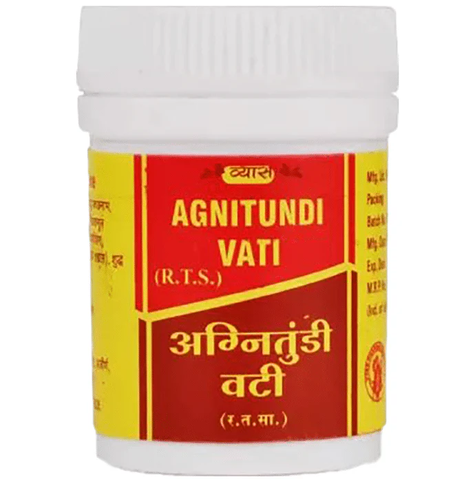 Vyas Agnitundi Vati Jar of 40 Tablet