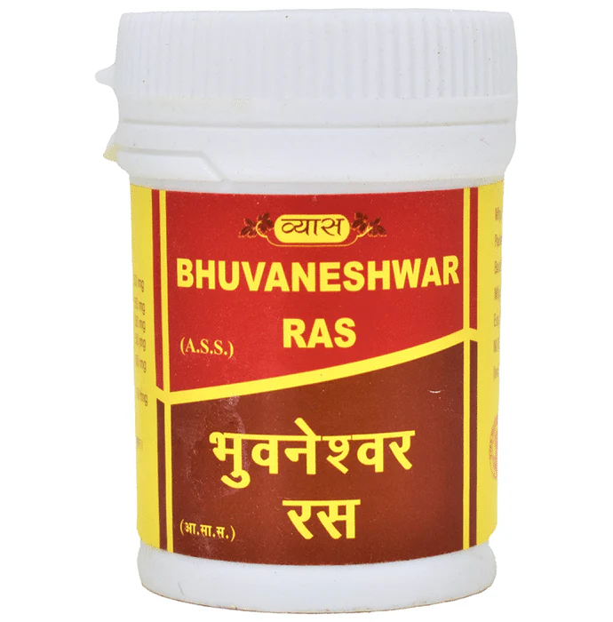 VYAS BHUVANESHWAR RAS Jar of 40 Tablet