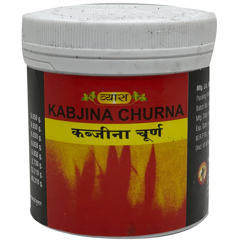 Vyas Kabjina Churna Jar of 100 GM