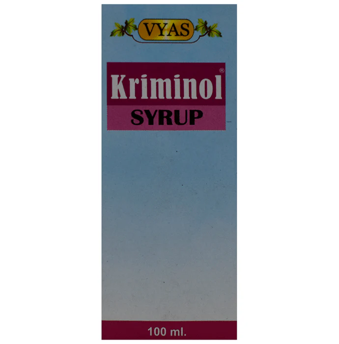 Vyas Kriminol Syrup Bottle of 100 ML
