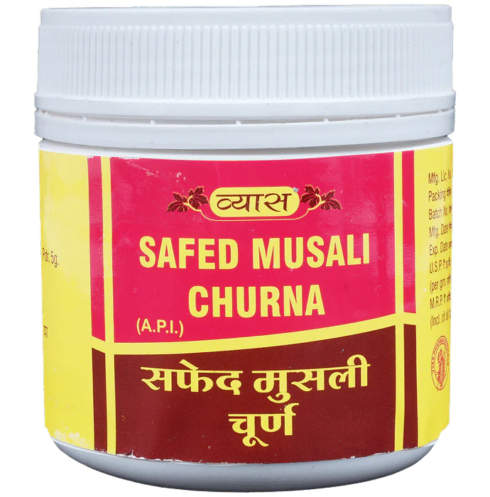 Vyas Safed Musali Churna 100gm Jar of 100 GM