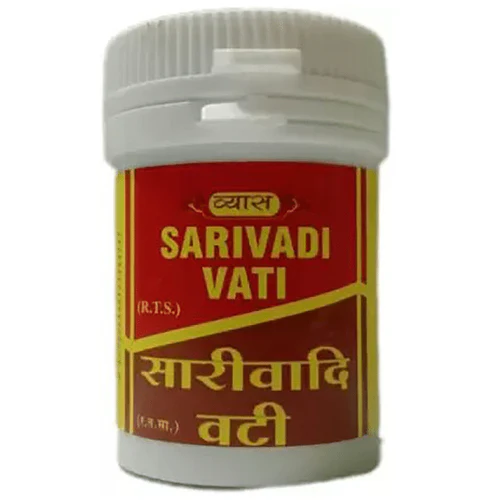 Vyas Sarivadi Vati 40tab Jar of 40 QTY