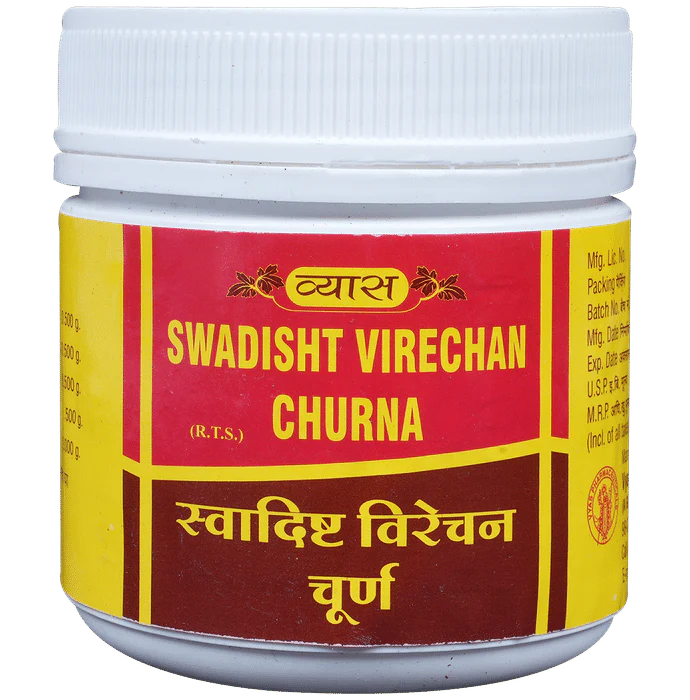 Vyas Swadishta Virechan Churna 500gm Jar of 500 GM