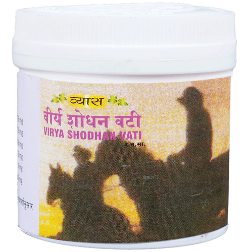 Vyas Viryashodhan Vati 1000tab Jar of 50 QTY